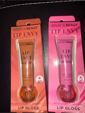 Lip Envy Lip Gloss — Pink & Orange Shades
